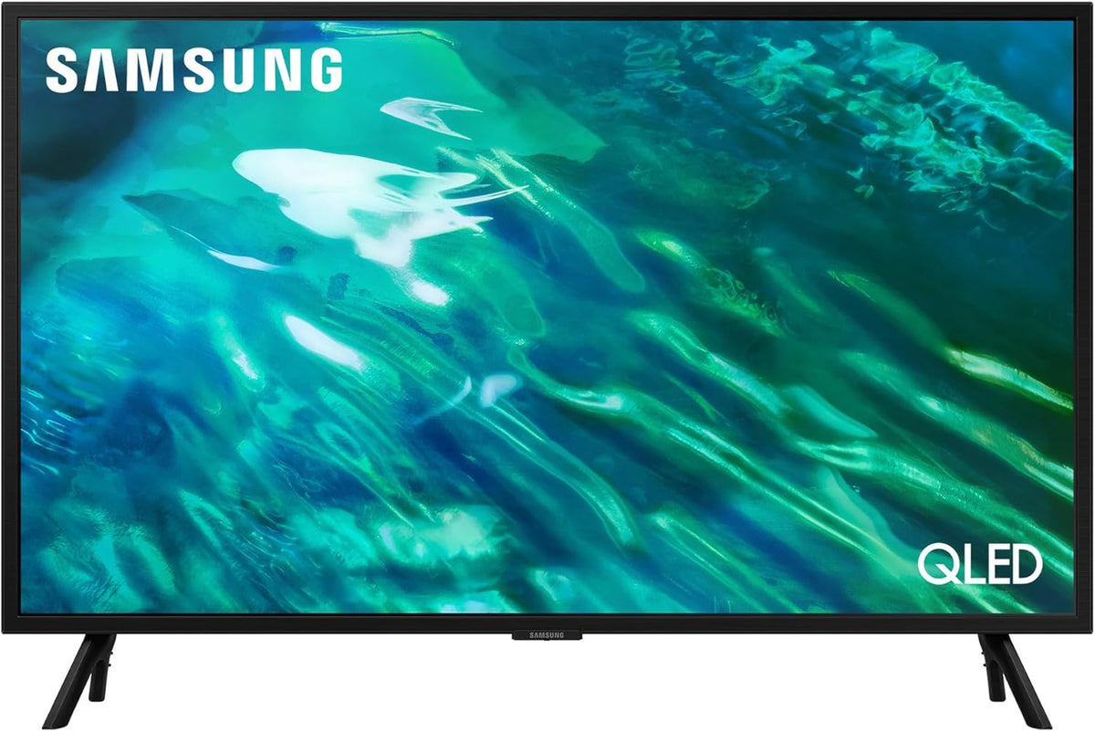 TV QE32Q50AEUXZT QLED Full HD, Smart TV 32" Quantum HDR, 100% Volume Colore, OTS Lite, Slim Design, Built-In with Bixby and Alexa Compatible with Google Assistant, Black 2023