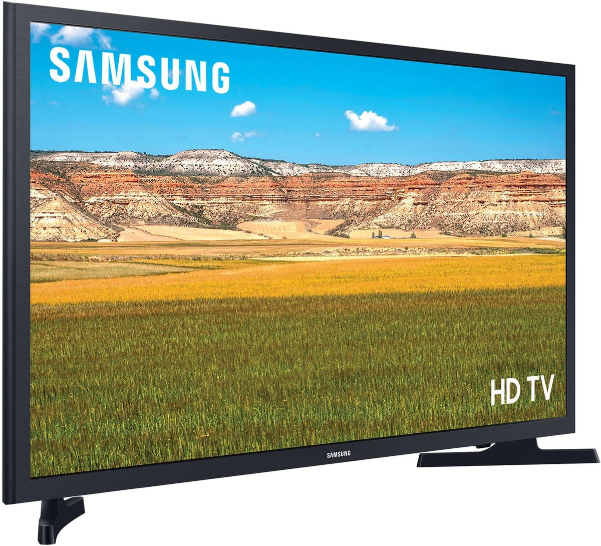 TV UE32T4300AEXZT HD, Smart TV 32" HDR, Purcolor, Wi-Fi, Slim Design, Built-In with Bixby and Alexa Compatible with Google Assistant, Black 2020